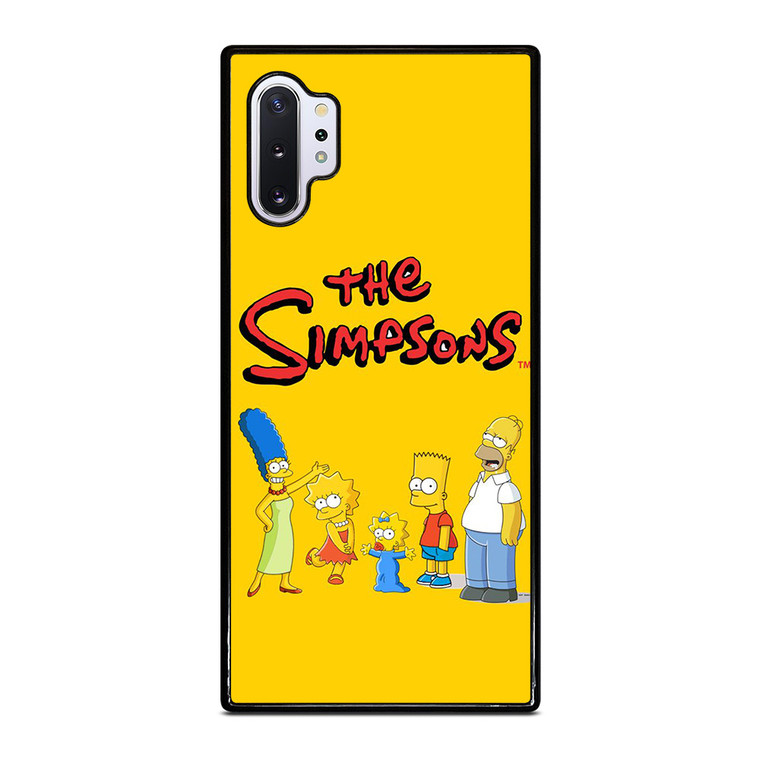 THE SIMPSONS FAMILY CARTOON Samsung Galaxy Note 10 Plus Case Cover