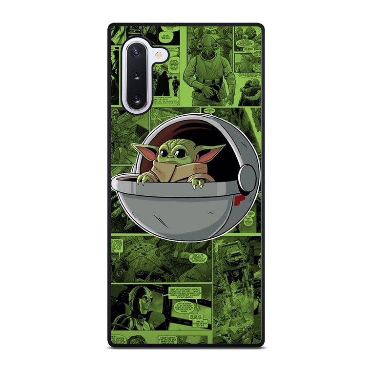 BABY YODA STAR WARS COMICS Samsung Galaxy Note 10 Case Cover