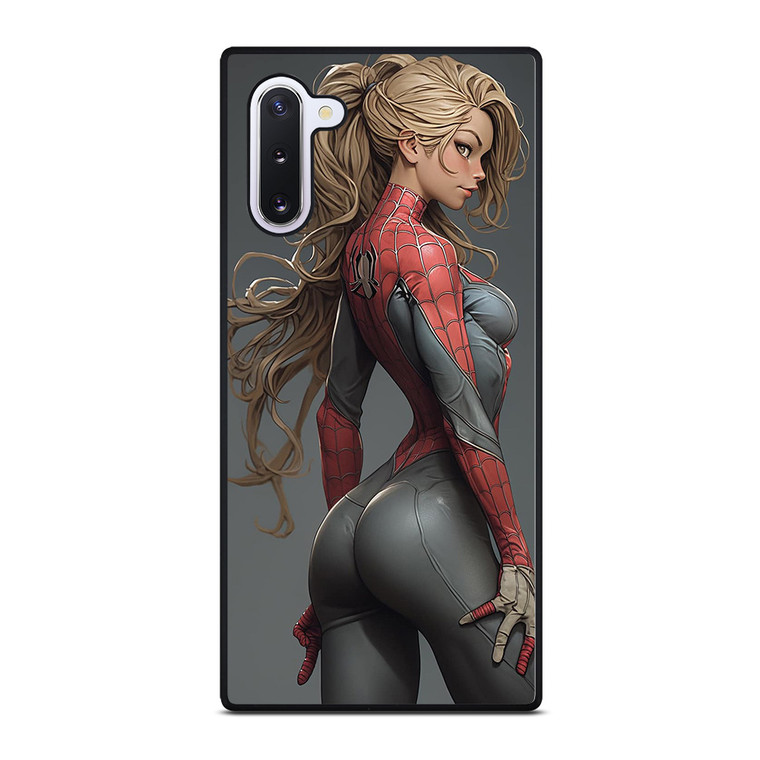 CARTOON SPIDER GIRL SEXY MARVEL COMICS Samsung Galaxy Note 10 Case Cover