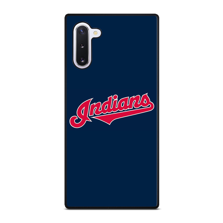 CLEVELAND INDIANS BASEBALL TEAM LOGO ICON Samsung Galaxy Note 10 Case Cover