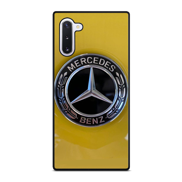 MERCEDES BENZ CAR LOGO YELLOW ICON Samsung Galaxy Note 10 Case Cover MERCEDES BENZ CAR LOGO YELLOW ICON Samsung Galaxy Note 10 Case Cover