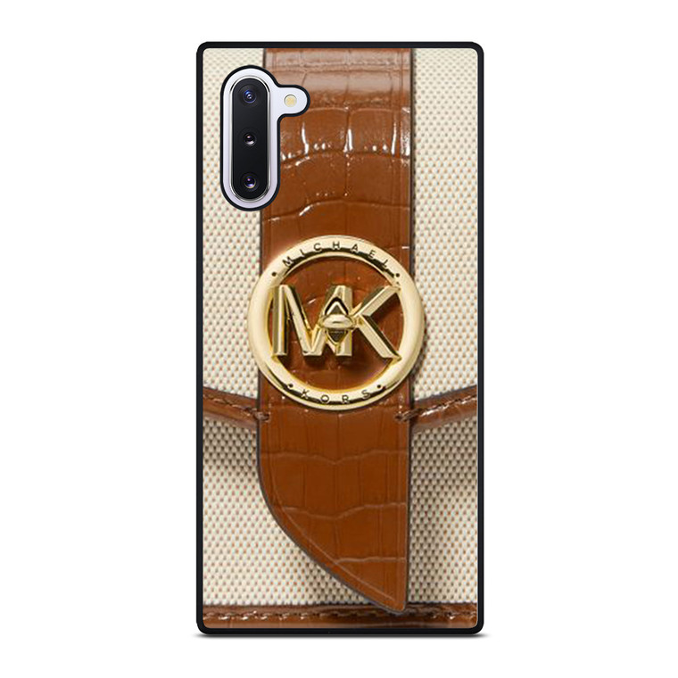 MICHAEL KORS LOGO MK HAND BAG EMBLEM Samsung Galaxy Note 10 Case Cover