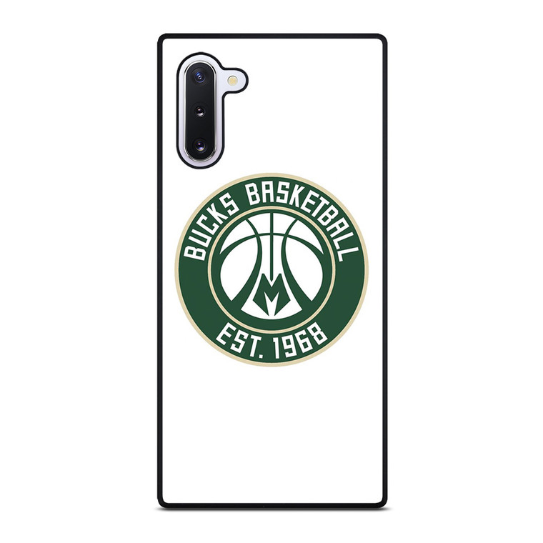 MILWAUKEE BUCKS LOGO BASKETBALL 1968 Samsung Galaxy Note 10 Case Cover