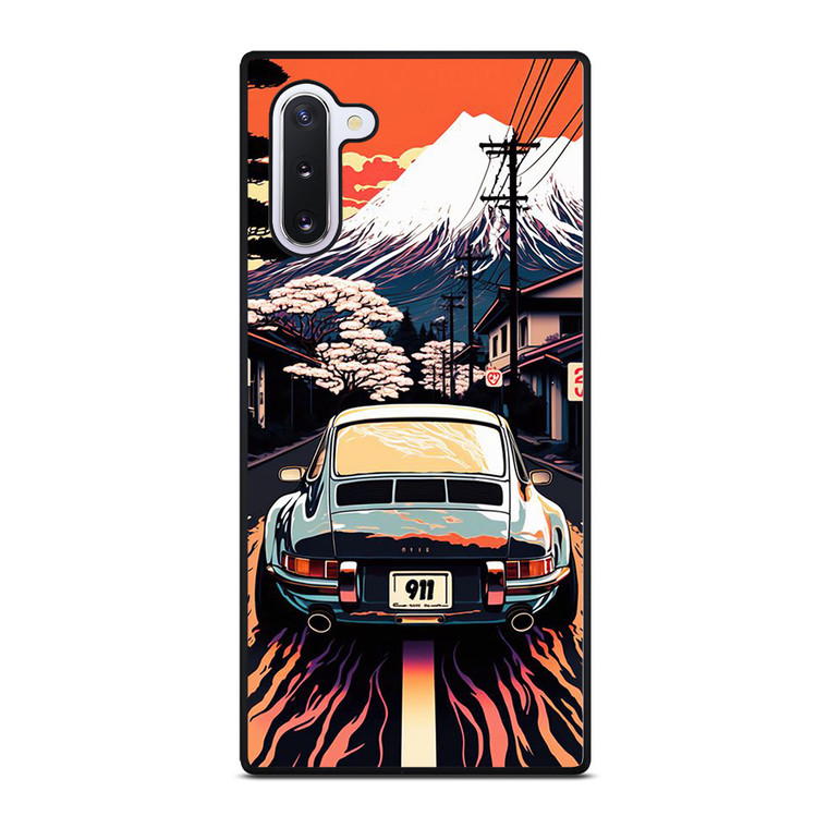 PORSCHE CAR 911 RACING CAR PAINTING Samsung Galaxy Note 10 Case Cover