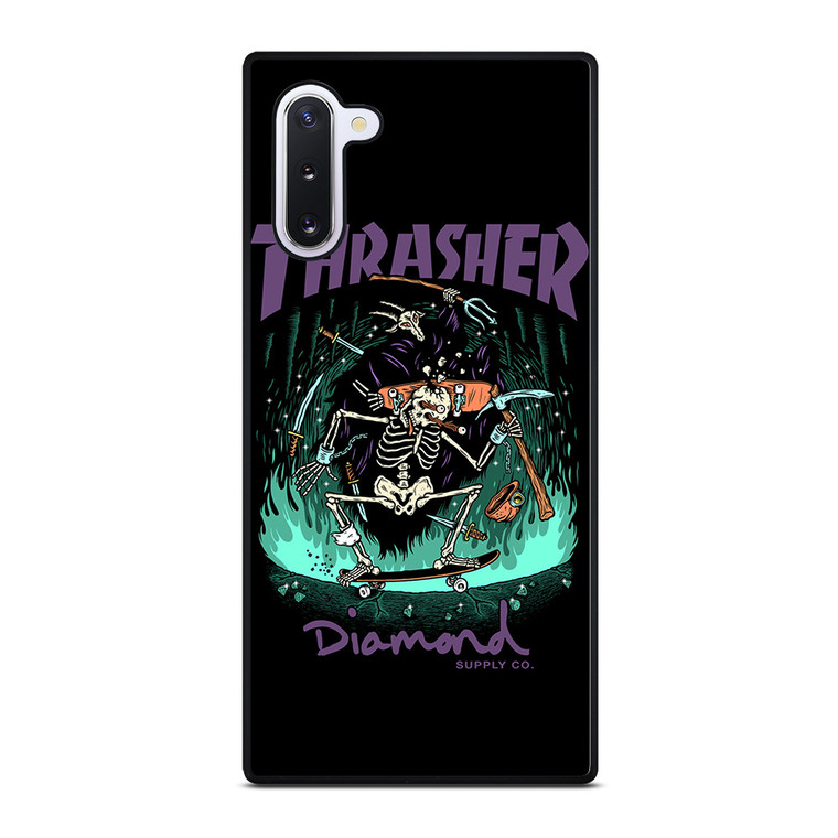 THRASHER DIAMOND SUPPLY CO Samsung Galaxy Note 10 Case Cover
