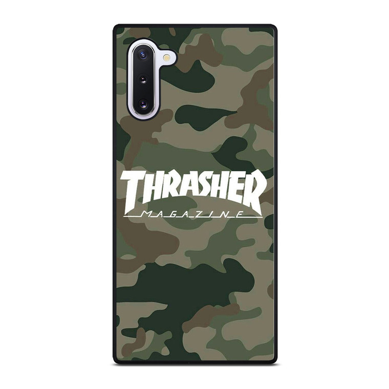 THRASHER SKATEBOARD MAGAZINE CAMO Samsung Galaxy Note 10 Case Cover