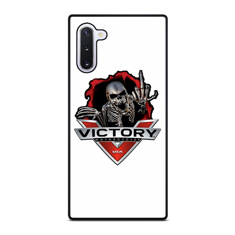 VICTORY MOTORCYCLE SKULL USA LOGO Samsung Galaxy Note 10 Case Cover