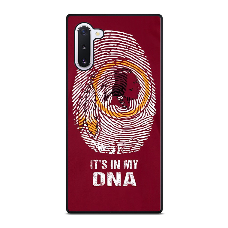 WASHINTON REDSKINS LOGO IT IS MY DNA Samsung Galaxy Note 10 Case Cover