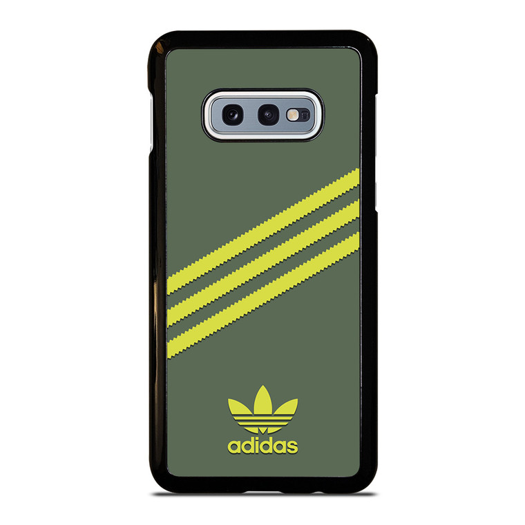 ADIDAS ORIGINALS STRIPES GREEN YELLOW Samsung Galaxy S10e Case Cover