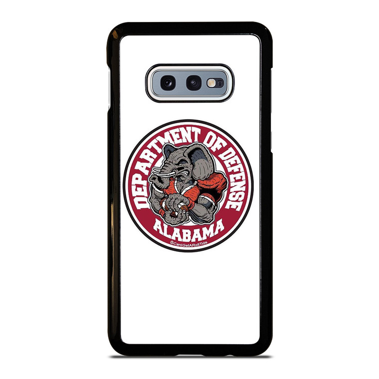 ALABAMA CRIMSON TIDE BAMA LOGO DEFENCE DEPARTMENT Samsung Galaxy S10e Case Cover