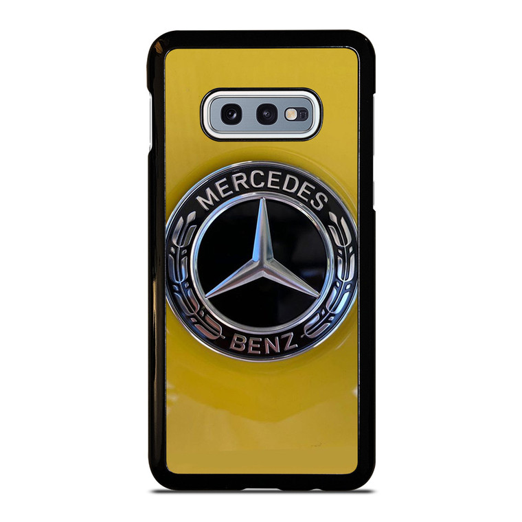 MERCEDES BENZ CAR LOGO YELLOW ICON Samsung Galaxy S10e Case Cover