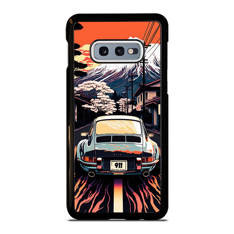 PORSCHE CAR 911 RACING CAR PAINTING Samsung Galaxy S10e Case Cover