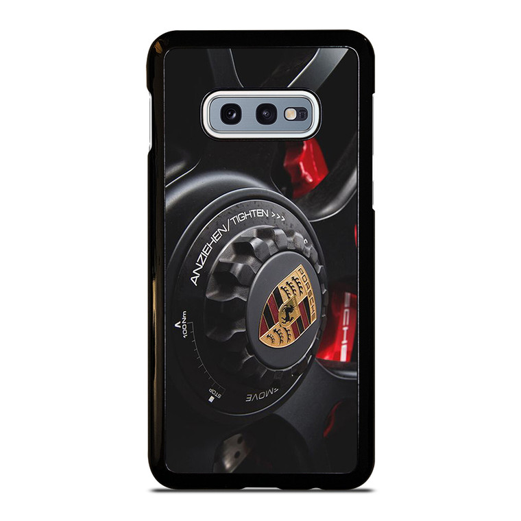 PORSCHE CAR LOGO WHEEL ICON Samsung Galaxy S10e Case Cover PORSCHE CAR LOGO WHEEL ICON Samsung Galaxy S10e Case Cover
