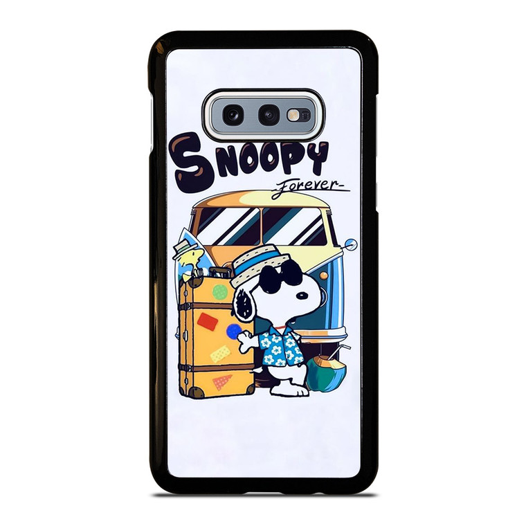 SNOOPY THE PEANUTS CHARLIE BROWN CARTOON FOREVER Samsung Galaxy S10e Case Cover