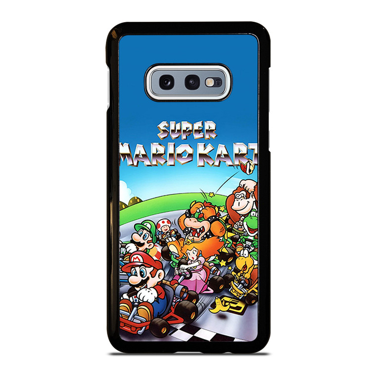 SUPER MARIO KART BROSS NINTENDO GAMES POSTER Samsung Galaxy S10e Case Cover