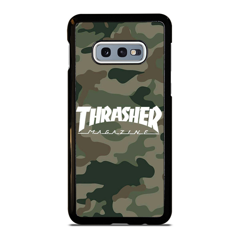 THRASHER SKATEBOARD MAGAZINE CAMO Samsung Galaxy S10e Case Cover