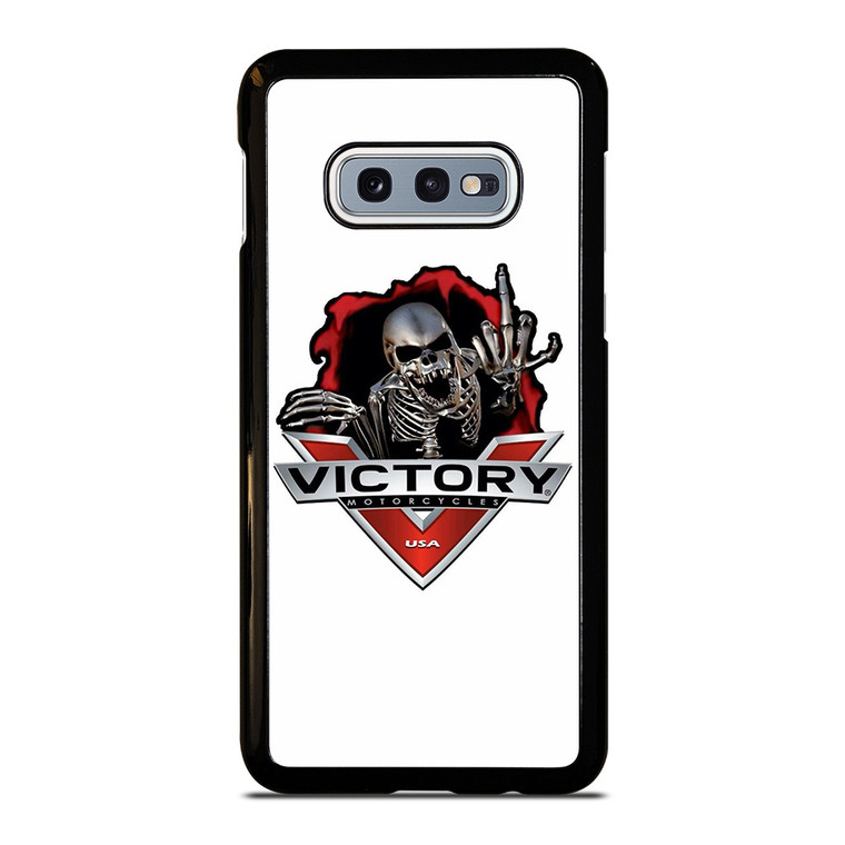 VICTORY MOTORCYCLE SKULL USA LOGO Samsung Galaxy S10e Case Cover