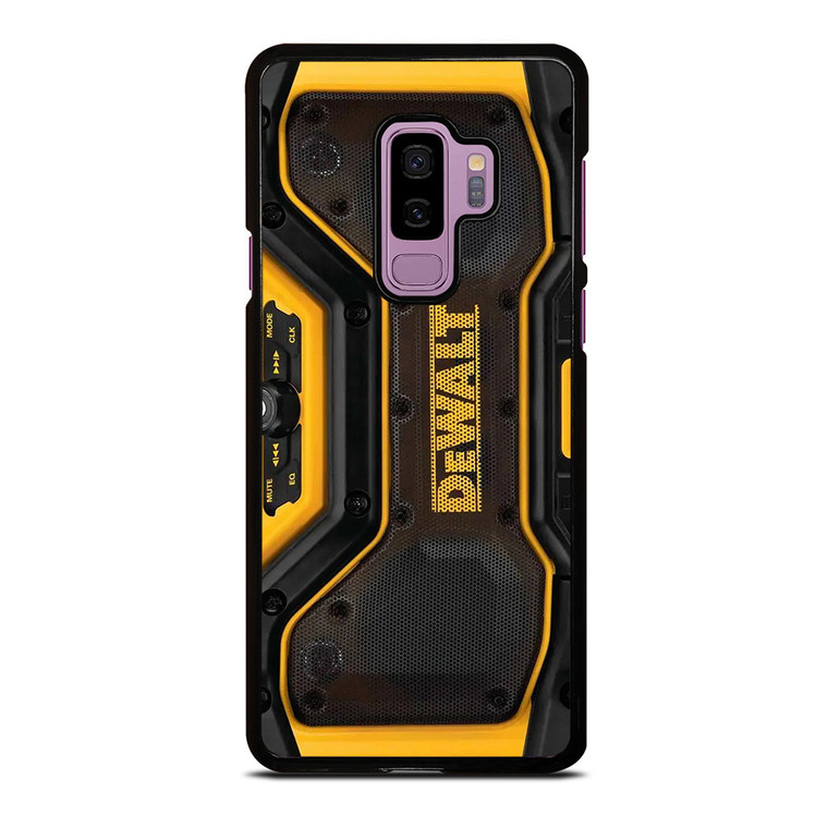 DEWALT TOOL LOGO BLUETOOTH RADIO ICON Samsung Galaxy S9 Plus Case Cover