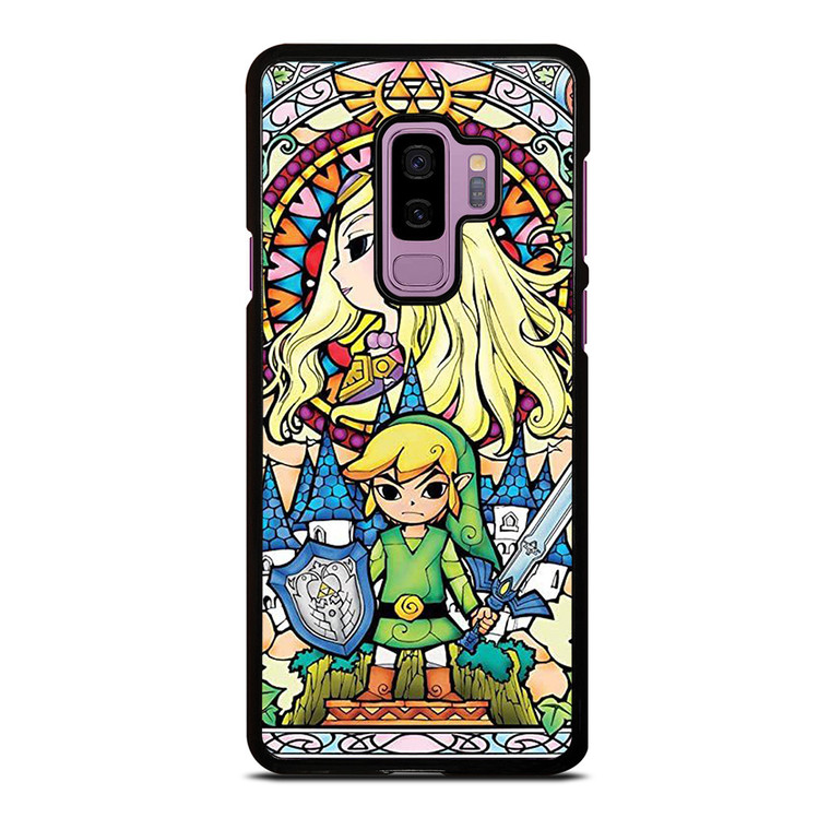 GAMES LEGEND OF ZELDA GLASS ART Samsung Galaxy S9 Plus Case Cover