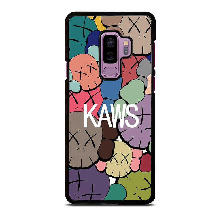 KAWS ICON FASHION FACES Samsung Galaxy S9 Plus Case Cover