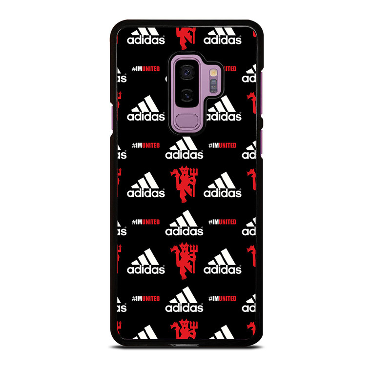MANCHESTER UNITED ADIDAS PATTERN Samsung Galaxy S9 Plus Case Cover