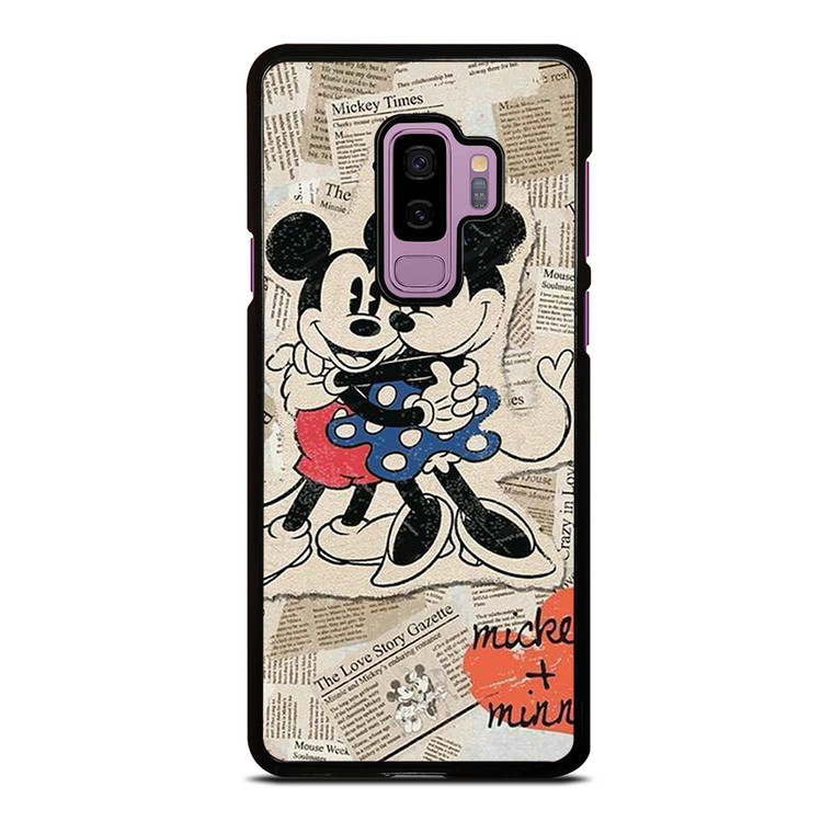MICKEY MINNIE MOUSE RETRO DISNEY Samsung Galaxy S9 Plus Case Cover