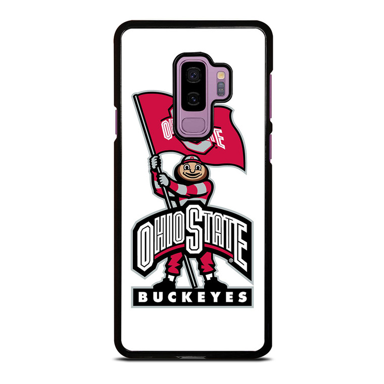 OHIO STATE BUCKEYES LOGO FOOTBALL MASKOT Samsung Galaxy S9 Plus Case Cover