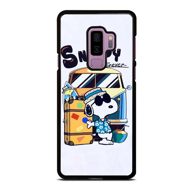 SNOOPY THE PEANUTS CHARLIE BROWN CARTOON FOREVER Samsung Galaxy S9 Plus Case Cover