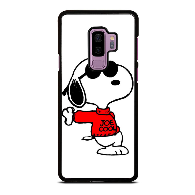 SNOOPY THE PEANUTS CHARLIE BROWN JOE COOL Samsung Galaxy S9 Plus Case Cover