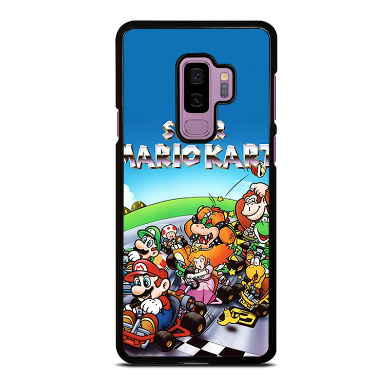 SUPER MARIO KART BROSS NINTENDO GAMES POSTER Samsung Galaxy S9 Plus Case Cover