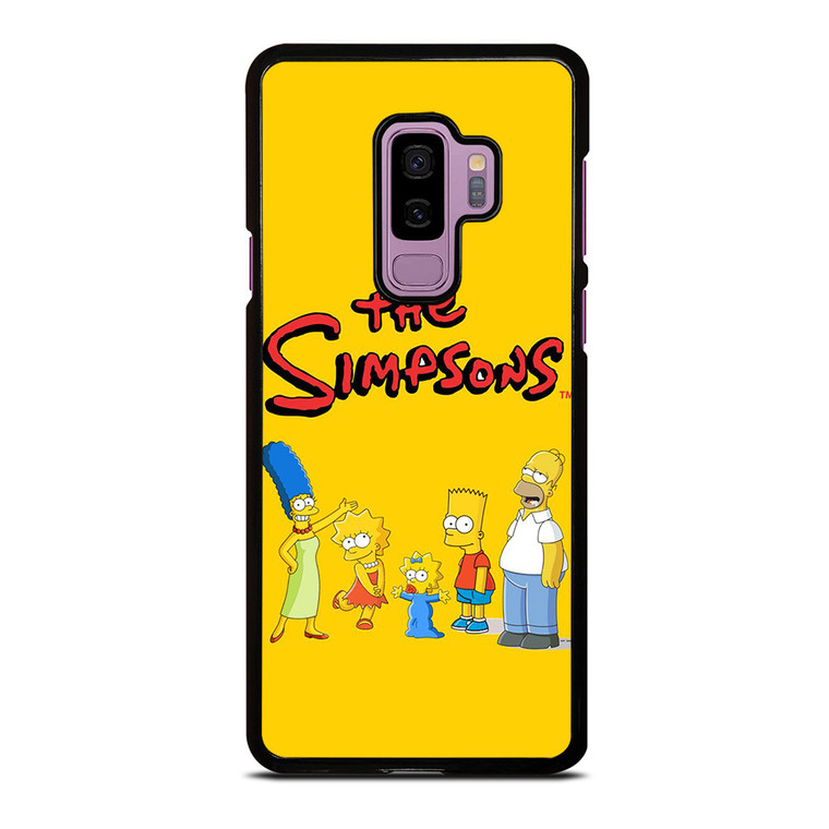 THE SIMPSONS FAMILY CARTOON Samsung Galaxy S9 Plus Case Cover
