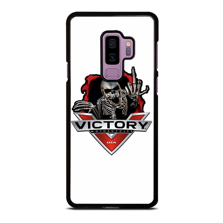 VICTORY MOTORCYCLE SKULL USA LOGO Samsung Galaxy S9 Plus Case Cover