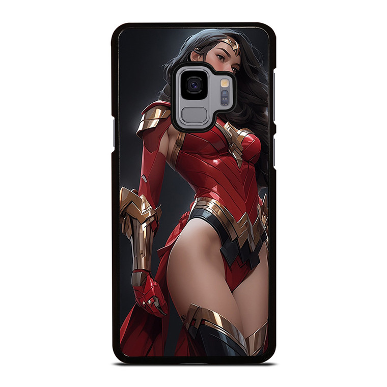 BEAUTIFUL SUPERHERO WONDER WOMAN DC COMIC Samsung Galaxy S9 Case Cover