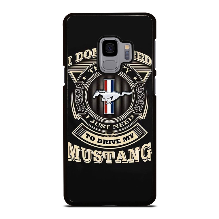 FORD LOGO DRIVE MY MUSTANG Samsung Galaxy S9 Case Cover