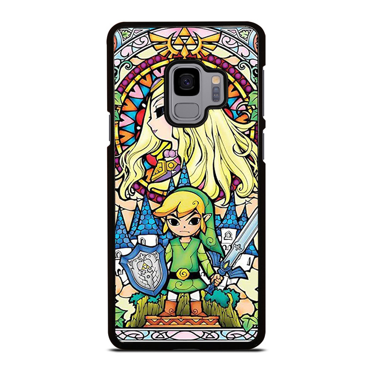 GAMES LEGEND OF ZELDA GLASS ART Samsung Galaxy S9 Case Cover