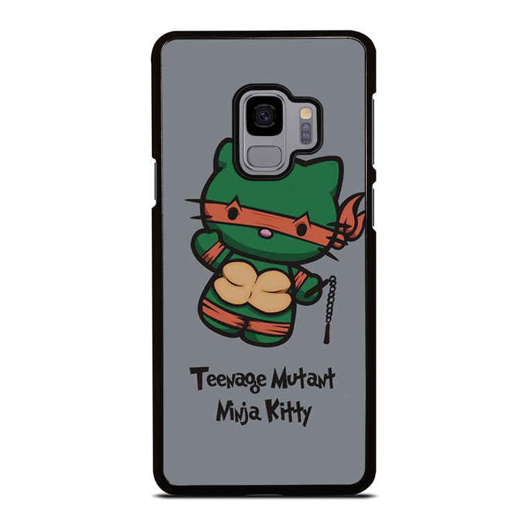 HELLO KITTY TMNT TEENAGE MUTANT NINJA KITTY Samsung Galaxy S9 Case Cover