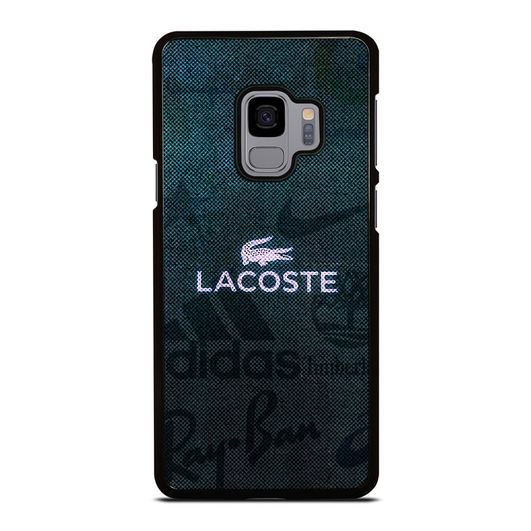 LACOSTE ADIDAS NIKE LOGO Samsung Galaxy S9 Case Cover