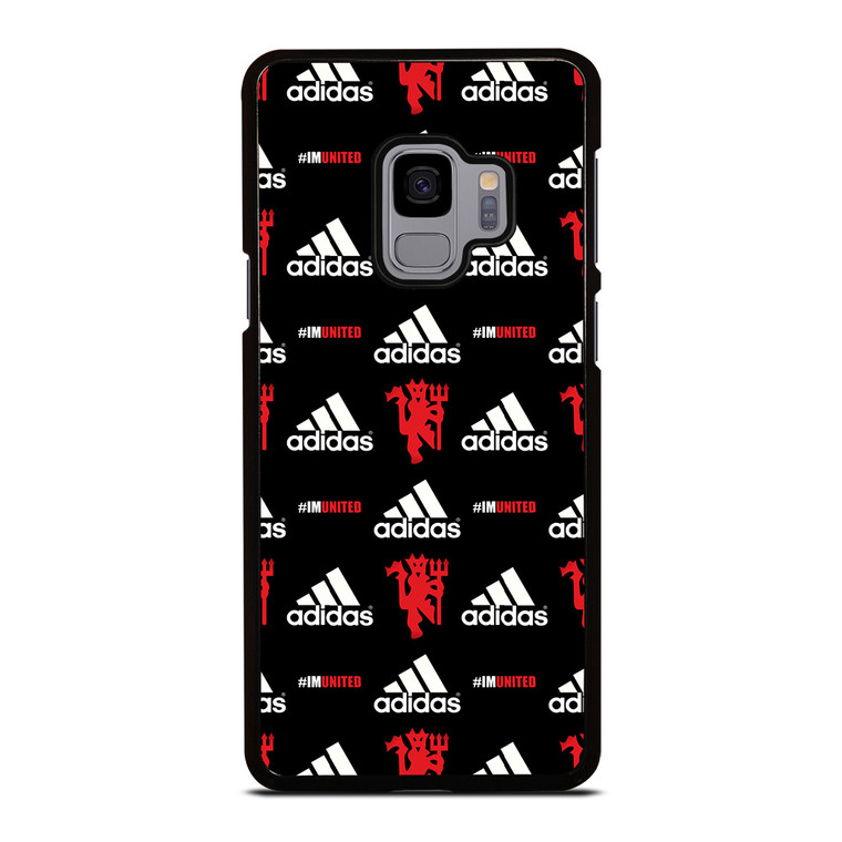 MANCHESTER UNITED ADIDAS PATTERN Samsung Galaxy S9 Case Cover