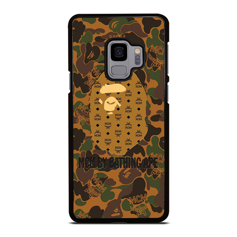 MCM BY BATHING APE CAMO Samsung Galaxy S9 Case Cover