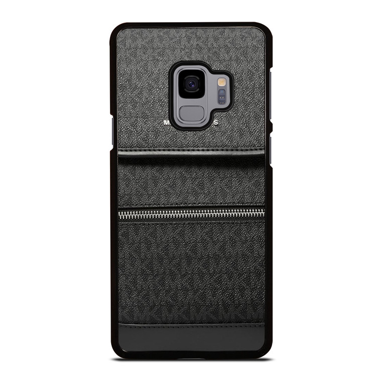 MICHAEL KORS MK LOGO BACKPACK BLACK BAG Samsung Galaxy S9 Case Cover