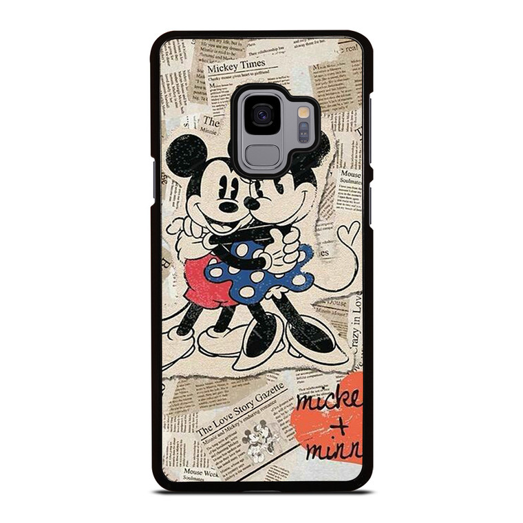 MICKEY MINNIE MOUSE RETRO DISNEY Samsung Galaxy S9 Case Cover