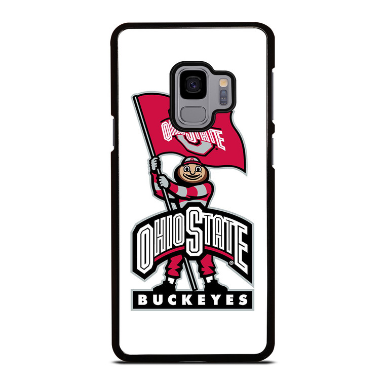 OHIO STATE BUCKEYES LOGO FOOTBALL MASKOT Samsung Galaxy S9 Case Cover