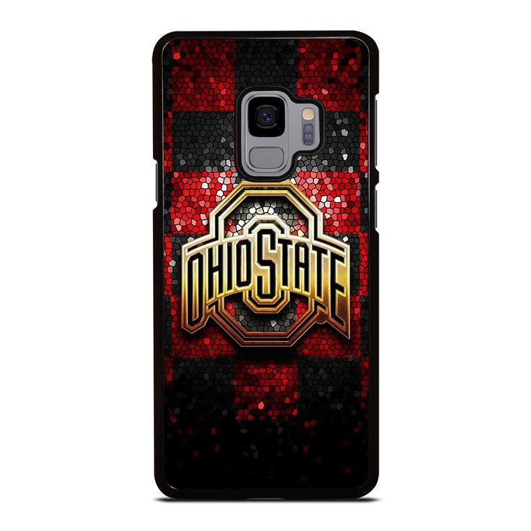 OHIO STATE LOGO FOOTBALL MOZAIC ICON Samsung Galaxy S9 Case Cover