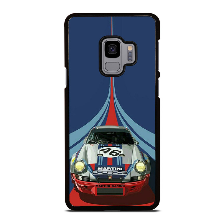 PORSCHE MARTINI RACING CAR LOGO 46 Samsung Galaxy S9 Case Cover PORSCHE MARTINI RACING CAR LOGO 46 Samsung Galaxy S9 Case Cover