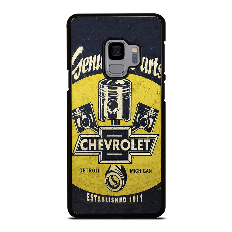 RETRO POSTER CHEVY CHEVROLET Samsung Galaxy S9 Case Cover