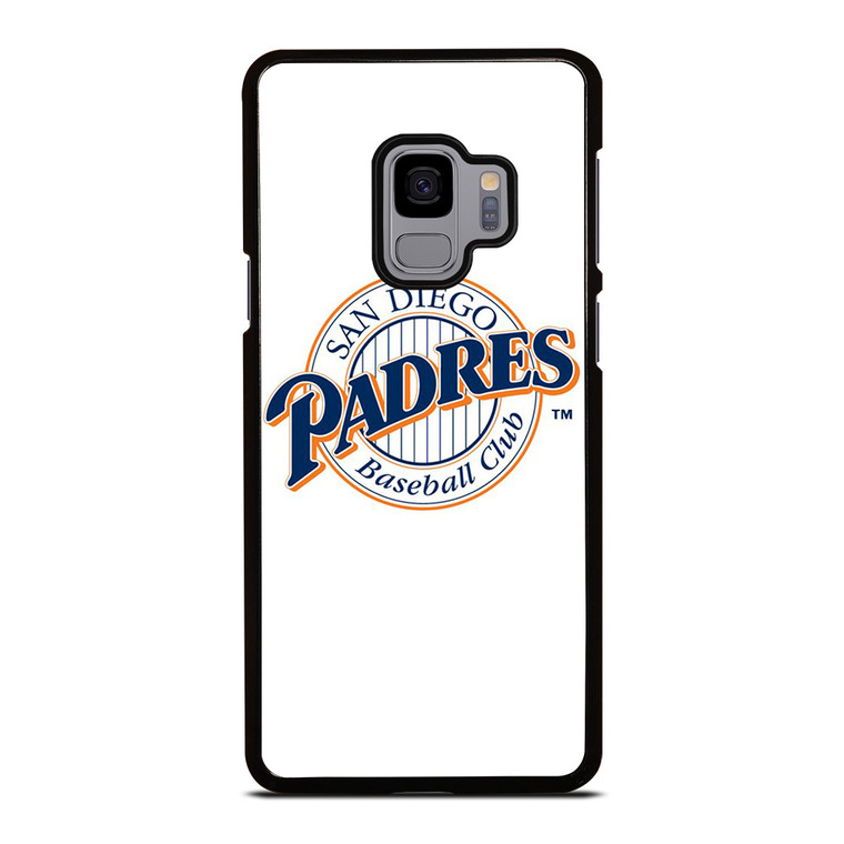SAN DIEGO PADRES BASEBALL TEAM LOGO Samsung Galaxy S9 Case Cover SAN DIEGO PADRES BASEBALL TEAM LOGO Samsung Galaxy S9 Case Cover