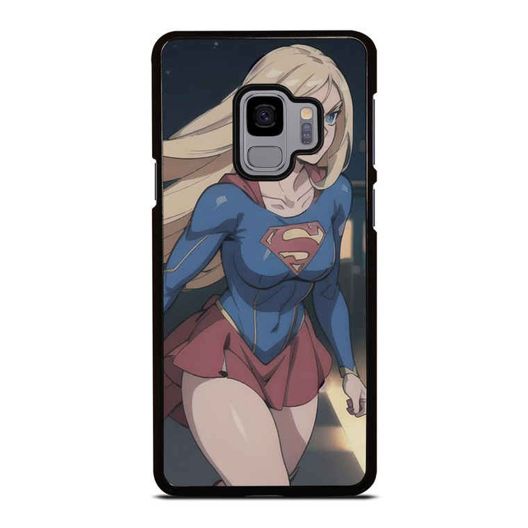 SUPER GIRL CARTOON MANGA ANIME Samsung Galaxy S9 Case Cover