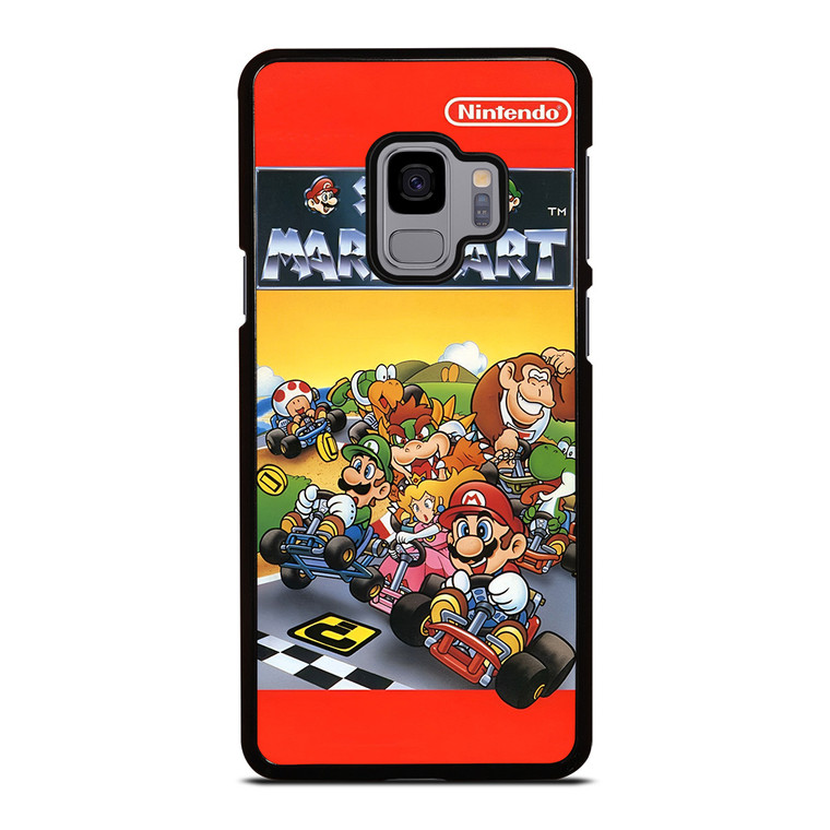 SUPER MARIO KART BROSS GAMES NINTENDO POSTER Samsung Galaxy S9 Case Cover