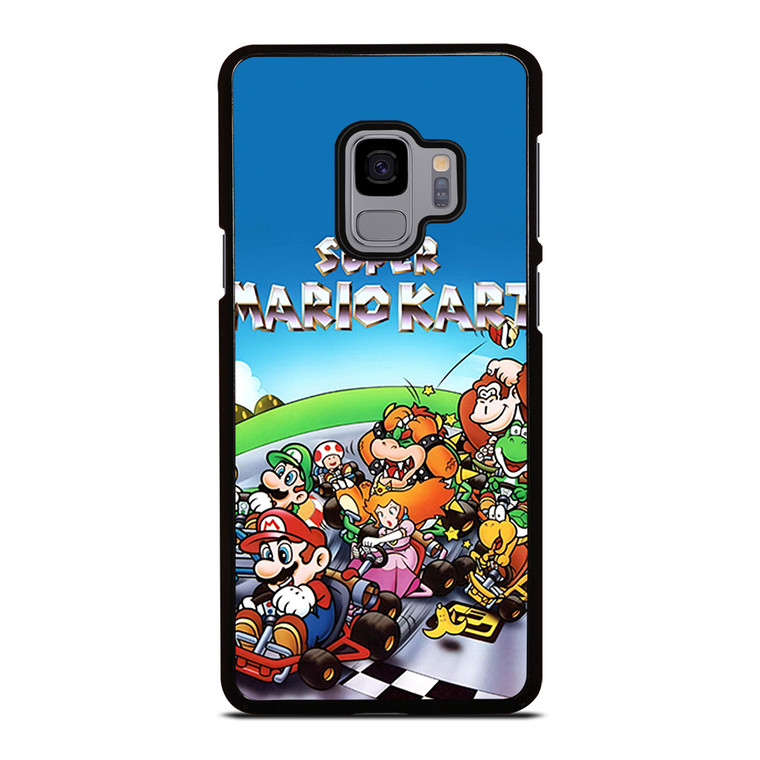 SUPER MARIO KART BROSS NINTENDO GAMES POSTER Samsung Galaxy S9 Case Cover