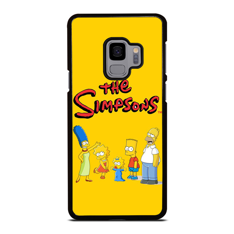 THE SIMPSONS FAMILY CARTOON Samsung Galaxy S9 Case Cover